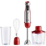 Staafmixer 1200W –4-in-1 Handblender met Hakmolen &amp Garde, Verzenden, Nieuw
