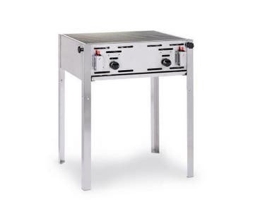 Barbecue 60x40cm (excl. gas), Hobby en Vrije tijd, Gebruikt, Overige