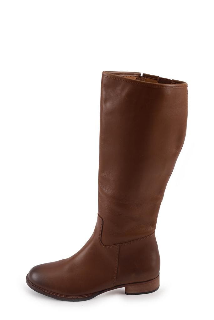 Mysa Laarzen in maat 39 Cognac, Kleding | Dames, Schoenen, Overige kleuren, Zo goed als nieuw, Hoge laarzen, Verzenden