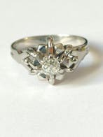 Ring Witgoud Diamant (Natuurlijk), Nieuw
