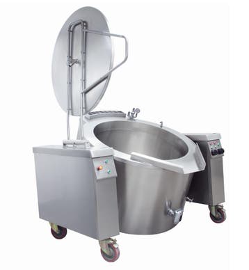 Kantelbare Kookketel | 150 Liter Capaciteit | RVS | Indirect, Verzenden, Nieuw in verpakking