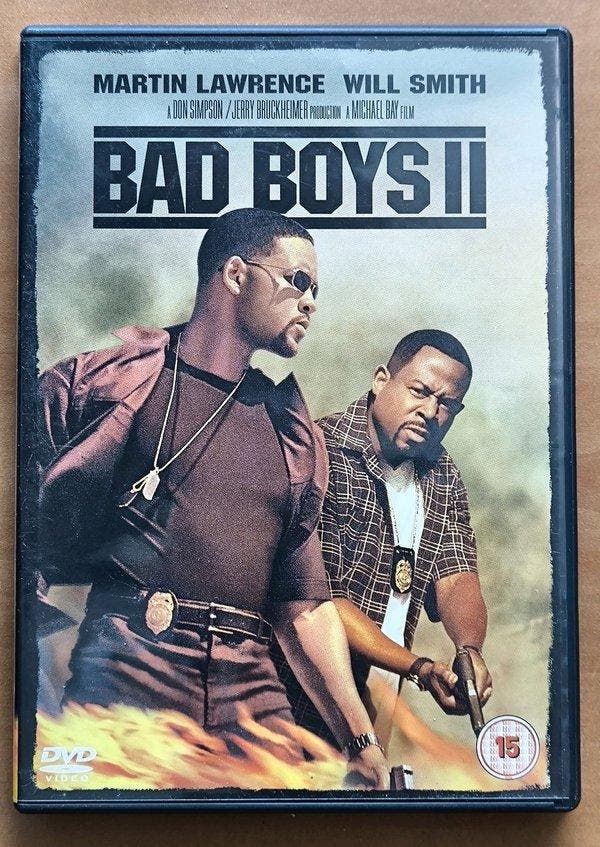 DVD Bad Boys II 2003 Will Smith Martin Lawrence Jordi Mollà, Cd's en Dvd's, Dvd's | Actie, Verzenden