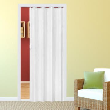 Vouwdeur 203 x 80 cm - wit, Verzenden, Nieuw