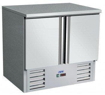 Gekoelde werkbank RVS | 90 x 70 x 85/88,5 cm Saro, Verzenden, Nieuw in verpakking