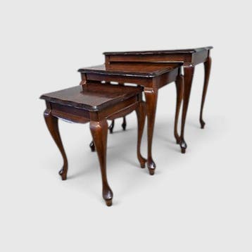 Bijzettafel - Hout - Queen Anne bijzettafeltje