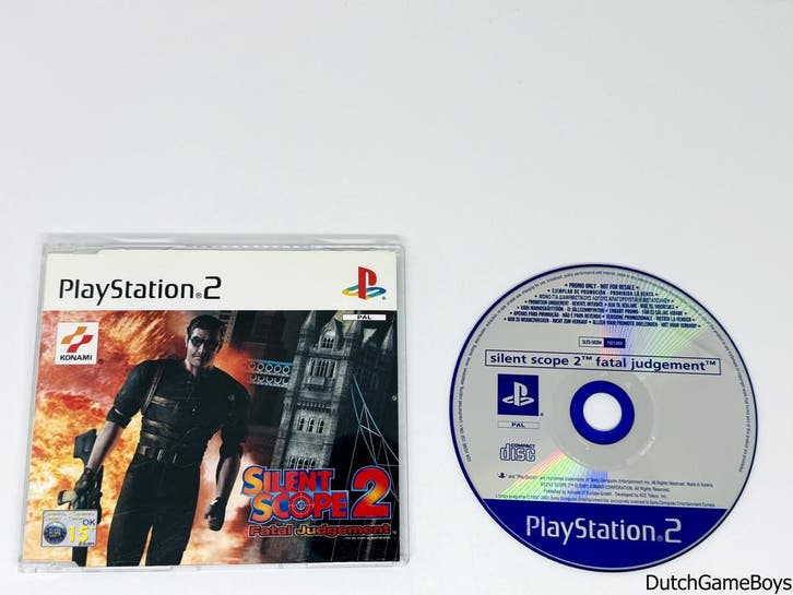 Playstation 2 / PS2 - Silent Scope 2 - Fatal Judgment - Prom, Spelcomputers en Games, Games | Sony PlayStation 2, Gebruikt, Verzenden