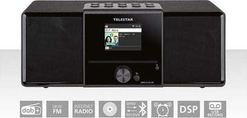 Multifunctionele Stereo Radio met CD-speler DAB+ / FM / Inte, Verzenden, Zo goed als nieuw