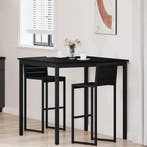 Staande Bartafel Bewerkt hout, Huis en Inrichting, Tafels | Eettafels, Verzenden, Nieuw
