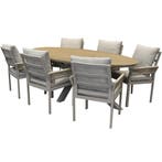 Showroommodel Saigon Salvador dining tuinset ovaal, Ophalen of Verzenden, Nieuw