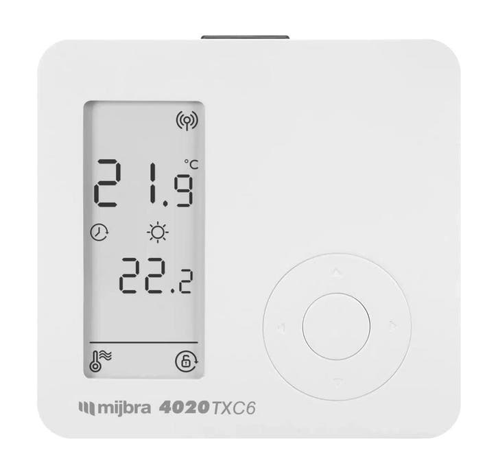 Mijbra 4020TXC6 thermostaat draadloos, Doe-het-zelf en Verbouw, Verwarming en Radiatoren, Nieuw, Verzenden