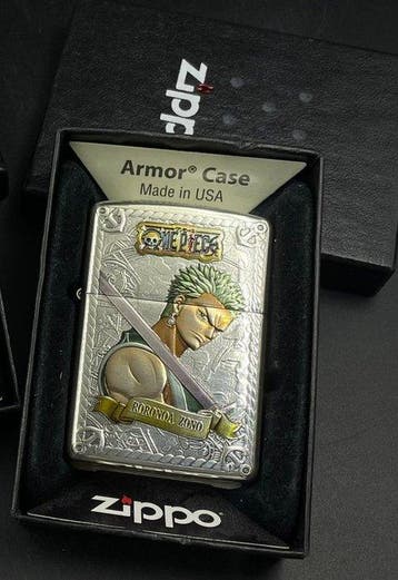 Zippo - Armor Case - One Piece Roronoa Zoro / Thousand Sunny, Nieuw