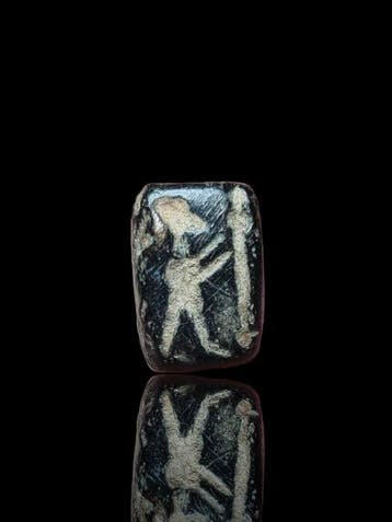 Oud-Romeins Brons Rare & interesting Stamp (Zonder