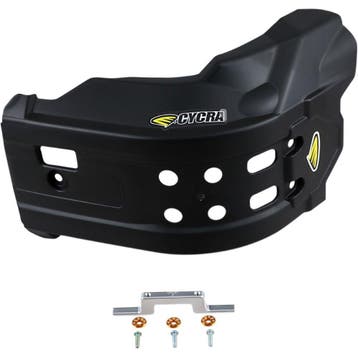 Cycra Full Armor Skidplate Zwart Yamaha YZ250F 2021-2026 YZ4, Ophalen of Verzenden, Nieuw