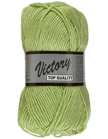 Lammy Yarns Victory - 73 Pistache - Zijdeglans Acrylgaren, Ophalen of Verzenden, Nieuw