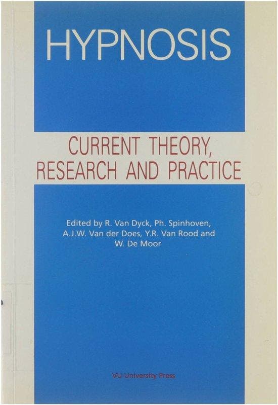 Hypnosis : current theory, research and practice, 11th, Boeken, Psychologie, Gelezen, Verzenden
