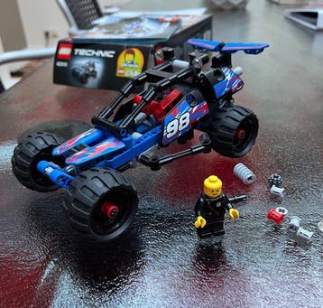 Lego Set - 42010 - Technic - Off road racer pull back, Nieuw