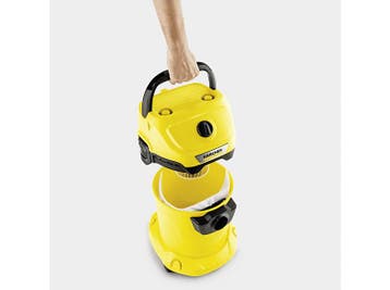 Karcher -  WD 3 V-17/4/20 Stofzuiger Zonder Zak  - Geel, Verzenden, Nieuw, Minder dan 1200 watt