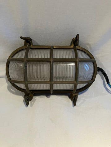 Prisma - Wandlamp - schildpad - Messing, Glas
