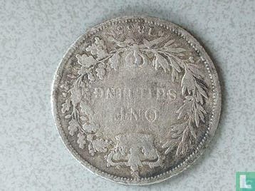 Verenigd Koninkrijk 1 shilling 1865, Verzenden, Overige landen, Losse munt, Goud