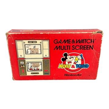 Nintendo Game & Watch: Mickey & Donald - Afgebroken Sluiting, Spelcomputers en Games, Verzenden, Zo goed als nieuw