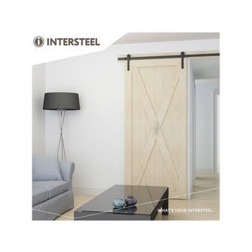 Intersteel Schuifdeursysteem Basic - mat zwart, Verzenden, Nieuw