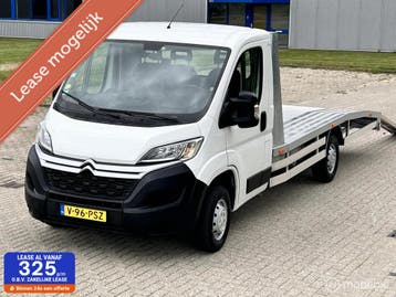 Citroën Jumper OPRIJWAGEN 35 2.2 BlueHDi 140 PK, Stof, Gebruikt, Citroën, Wit
