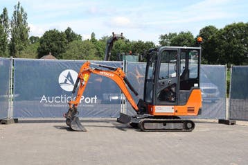 Veiling: Minigraver Hitachi ZX19-6 CR Diesel 11.5kW 2022, Ophalen, Graafmachine