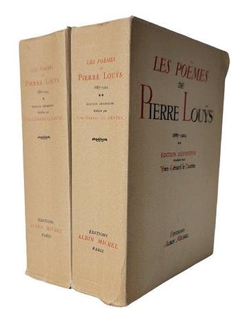 Les Poèmes de Pierre Louÿs - 1945