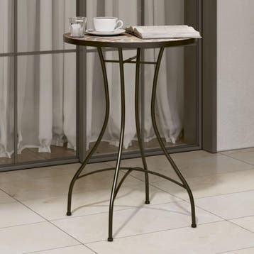 vidaXL Bistrotafel mozaïek Ø50x70 cm keramiek, Tuin en Terras, Tuintafels, Verzenden, Nieuw