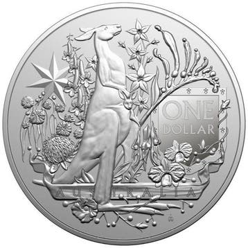 Australië. 1 Dollar 2021 1 oz $1 AUD Australia 999 Fine