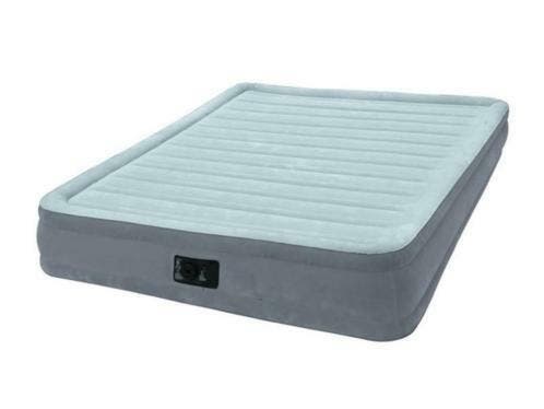 Intex velours luchtbed met ingebouwde pomp comfort plush ris, Caravans en Kamperen, Kampeeraccessoires, Nieuw
