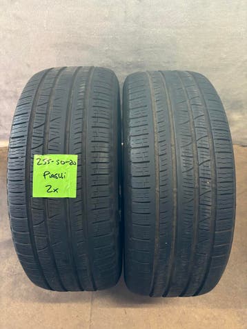 2x Pirelli Scorpion Verde 255/50 R20 All Season 6mm, Ophalen, Gebruikt, 255 mm, All Season