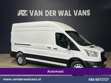 Ford Transit | 2.0 TDCI 131pk Automaat L3H3 Euro6 Airco |, Auto's, Automaat, Gebruikt, Euro 6, Wit