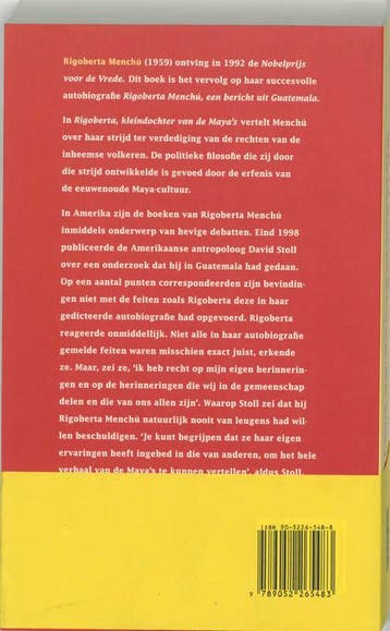 Rigoberta, kleindochter van de Mayas 9789052265483, Verzenden, Gelezen, R. Menchu