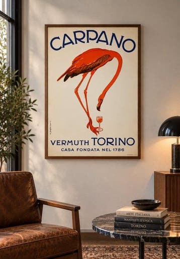 Marcello Dudovich - CARPANO - VERMUTH TORINO - Jaren 1980