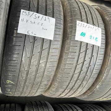 2 x Hankook Ventus S1 Evo2 235-50-19 Zomerbanden 6,5mm, Auto-onderdelen, Banden en Velgen, 19 inch, Gebruikt, Ophalen of Verzenden