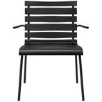Serax X Maarten Baas Tuinstoel Met Armleuningen Black, Nieuw, Aluminium