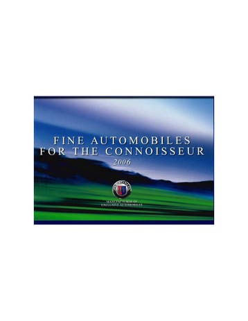 2006 BMW ALPINA PROGRAMMA BROCHURE ENGELS, Nieuw, Author