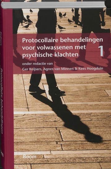 Protocollaire behandelingen voor volwassenen met psychische, Verzenden, Zo goed als nieuw