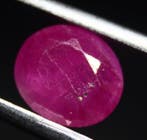 Handelingen 2:40 Ruby facettenrijk - Hoogte: 8 mm - Breedte:, Verzamelen