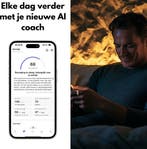 2dekans | Focus® S2 Smart Ring - Goud - Maat 6 - AI Coach -, Sport en Fitness, Hartslagmeters, Ophalen of Verzenden, Zo goed als nieuw