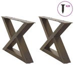 DIY Salontafelpoten Staal | Laatste Stuk!, Huis en Inrichting, Tafelpoot, Nieuw, Minder dan 50 cm, Metaal
