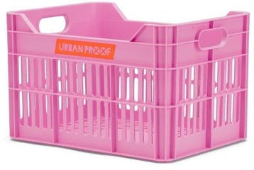 URBAN PROOF Kinderfiets Fietskrat 15L Junior Felroze, Verzenden, Nieuw
