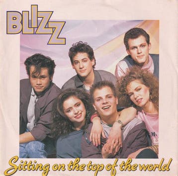 vinyl single 7 inch - Blizz - Sitting On Top Of The World, Verzenden, Zo goed als nieuw, 7 inch, Pop