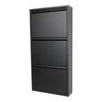 Spinder Design Billy 3 schoenenkast - zwart, Verzenden, Nieuw