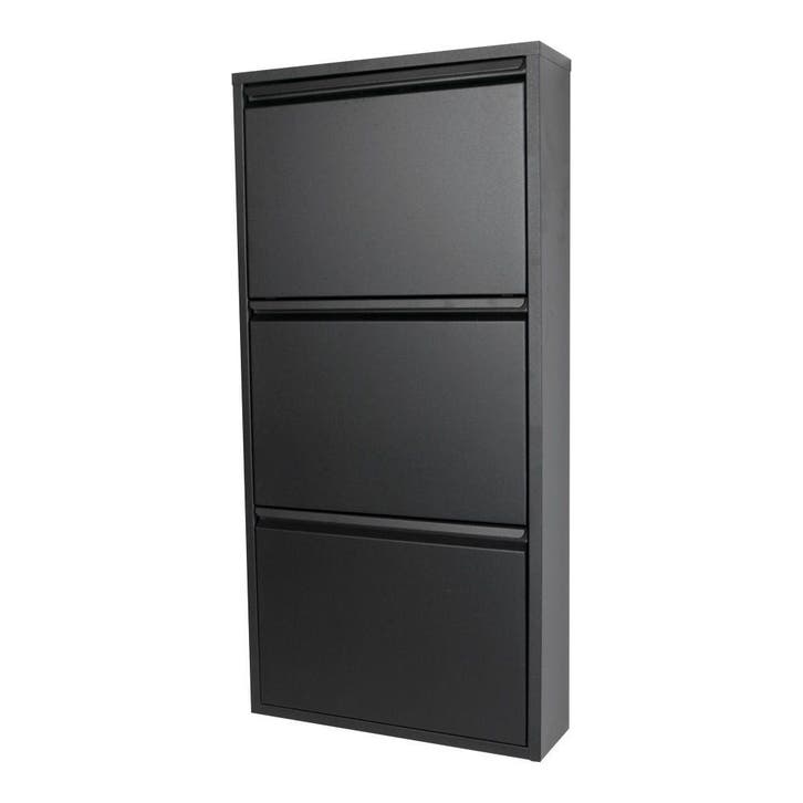 Spinder Design Billy 3 schoenenkast - zwart, Huis en Inrichting, Kasten | Schoenenkasten, Nieuw, Verzenden