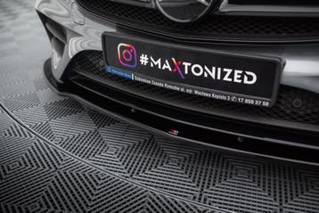 Maxton Front Splitter Mercedes-Benz E43 AMG / AMG-Line Sedan, Verzenden