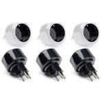 Reisstekker | 3 stuks | Europa naar Zwitserland, Verzenden, Nieuw