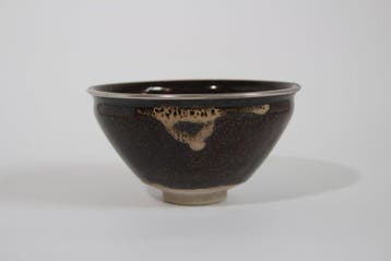 Kyo ware (Rakuto kiln) - Signed by Oketani Teiichi -
