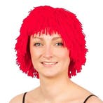 Rode clownspruiken voor volwassenen - Pruiken unisex, Ophalen of Verzenden, Nieuw